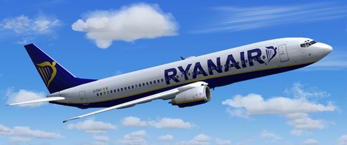 Loty krajowe Ryanair 12 zł/os w jedną stronę!